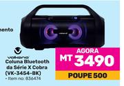 Volkano Coluna Bluetooth da serie X Cobra VK-3454-BK (836474)
