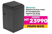 Hisense Maquina de lavar roupa de carregamento superior de 14Kg (850024081)