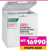 Defy Congelador branco de 195L DMF470 (603724)