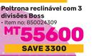 Boss Poltrona reclinavel com 3 divisoes (850024309)