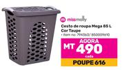 Miss Molly Cesto de roupa Mega 85L Cor Taupe (794363/850009610)