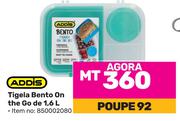 Addis Tigela Bento On The Go de 1.6L (850002080)