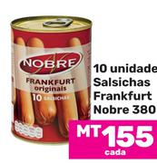 Nobre 380 Frankfurt 10 unidade Salsichas-cada