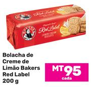 Bakers Red Label Limao de Creme de Bolacha-200g cada
