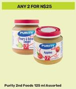 Purity 2nd Foods Assorted-For Any 2 x 125ml