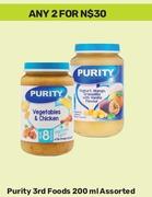 Purity 3rd Foods Assorted-For Any 2 x 200ml