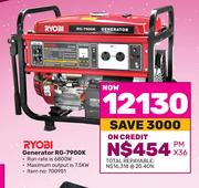 Ryobi Generator RG-7900K