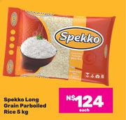 Spekko Long Grain Parboiled Rice-5Kg Each
