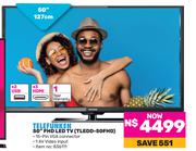 Telefunken 50" FHD LED TV TLEDD-50FHD