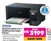 Epson Eco Tank L3252 3 In 1 Multifunction Inkjet Printer