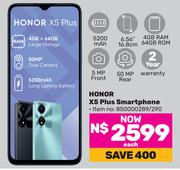Honor X5 Plus Smartphone
