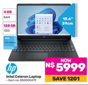 HP Intel Celeron Laptop