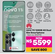 Huawei Nova 11i 128GB 4G Dual Sim Smartphone