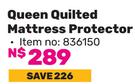 Always Home Queen Quilted Mattress Protector