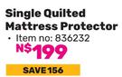 Always Home Single Quilted Mattress Protector