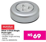 Eurolux Stick n Click Single Push Light