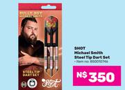 Shot Michael Smith Steel Tip Dart Set