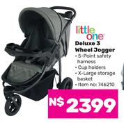 Little One Deluxe 3 Wheel Jogger