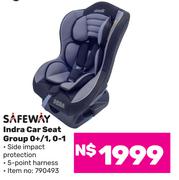 Safeway Indra Car Seat Group 0+/1,0-1