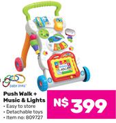 Baby Links Push Walk + Music & Lights