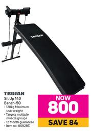 Special Trojan Sit Up 140 Bench 50 m.guzzle .za