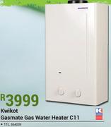Kwikot 11Ltr Gasmate Gas Water Heater C11