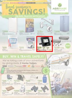 Agrimark : Summer Savings (20 Mar - 6 Apr 2019), page 1