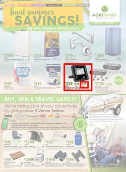 Agrimark : Summer Savings (20 Mar - 6 Apr 2019), page 1