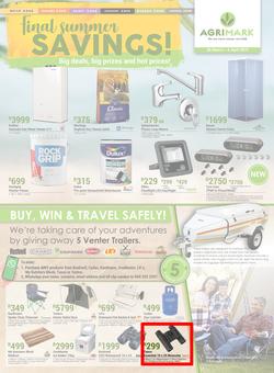Agrimark : Summer Savings (20 Mar - 6 Apr 2019), page 1