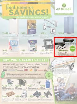 Agrimark : Summer Savings (20 Mar - 6 Apr 2019), page 1