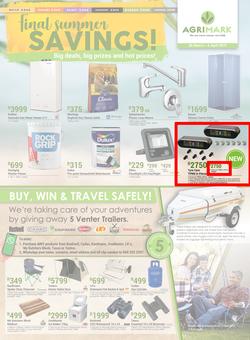 Agrimark : Summer Savings (20 Mar - 6 Apr 2019), page 1
