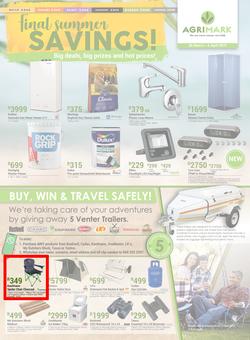 Agrimark : Summer Savings (20 Mar - 6 Apr 2019), page 1