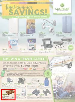 Agrimark : Summer Savings (20 Mar - 6 Apr 2019), page 1