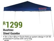 Bushtec Steel Gazebo 3mX3m