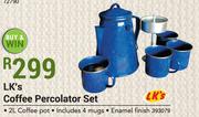 LK's Coffee Percolator Set