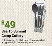 Sea To Summit 3 Piece Camp Cutlery Set
