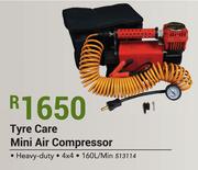 Tyre Care  Heavy Duty 4X4 160L/Min Mini Air Compressor