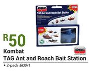 Kombat 2-Pack TAG Ant And Roach Bait Station