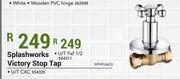Splashworks Victory Stop Tap U/T FXF 1/2