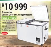 Sno Master Double Door 56L Fridge/Freezer