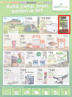 Agrimark : Build, Camp, Braai, Garden Or DIY (24 March - 17 April 2021), page 1