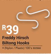 Freddy Hirsch Biltong Hooks Nylon/Plastic-100's
