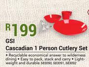 GSI Cascadian 1 Person Cutlery Set