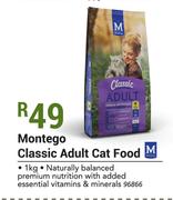 Montego Classic Adult Cat Food-1Kg