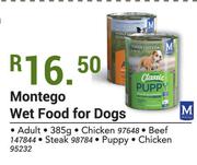 Montego Wet Food For Dogs-385g