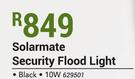 Solarmate Security Flood Light (Black) 10W