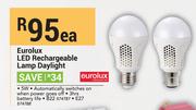 Eurolux LED Rechargeable Lamp Daylight-Each