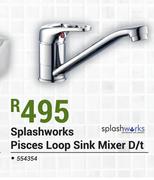 Splashworks Pisces Loop Sink Mixer D/t