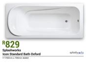 Splashworks Icon Standard Bath Oxford 1700mmX700mm