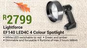 Lightforce EF140 LED4C 4 Colour Spotight